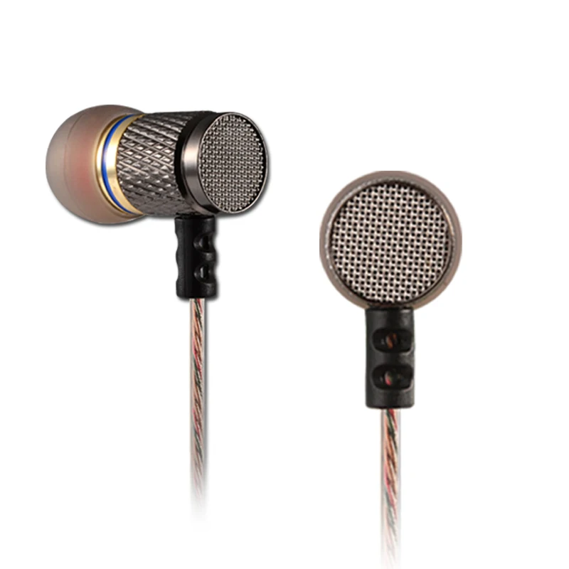 KZ ED2 EDR1 Spot in ear наушники проводные металлические музыкальные бас шумоподавляющие