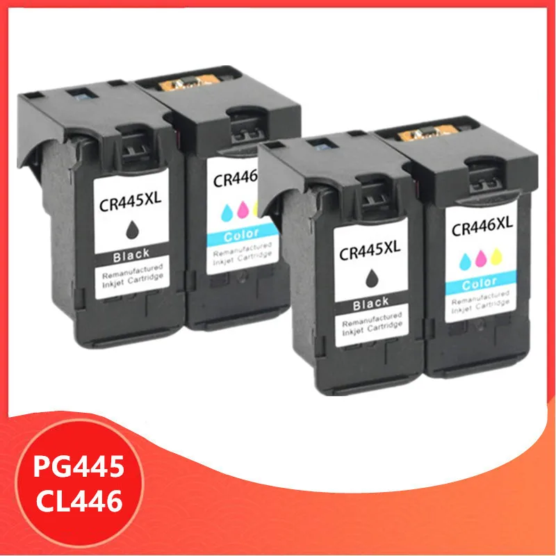 4 шт. картриджи для Canon PG 445 CL 446 PIXMA MX494 MG2440 MG2940 MG2540 MG2540S IP2840|Детали принтера| |