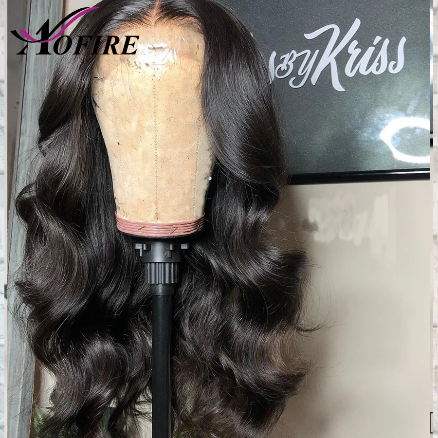 150% плотность волнистой формы шелковая Базовая полные парики шнурка человеческих