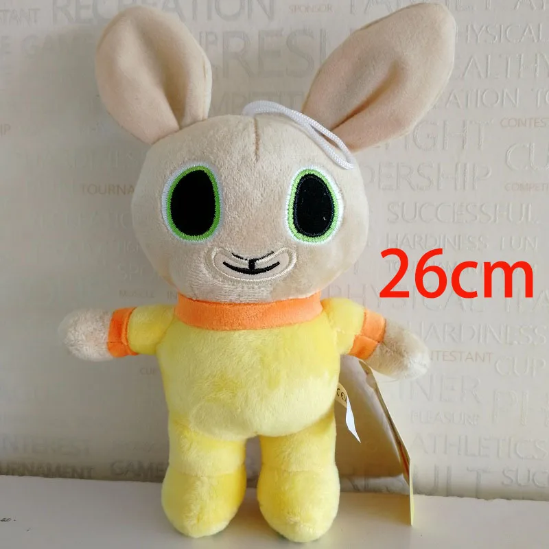 26cm Животные друзья Bing кролик красный кролик медведь панда лиса слон тингер обезьяна муравей Сула флоп Hoppity Voosh Pando плюшевые куклы - Цвет: 26cm