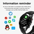 E1-2 Смарт-часы для мужчин с Bluetooth вызовом на заказ циферблат Полный сенсорный экран водонепроницаемые умные часы для Android IOS спортивный фитнес-трекер