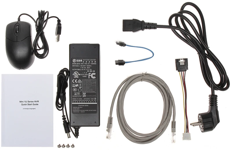 Verkauf Dahua NVR4108/4116HS-8P-4KS 2 8/16 Kanal Kompakte 1U 8PoE 4K & H.265 Lite Netzwerk Video Recorder 8PoE Ports