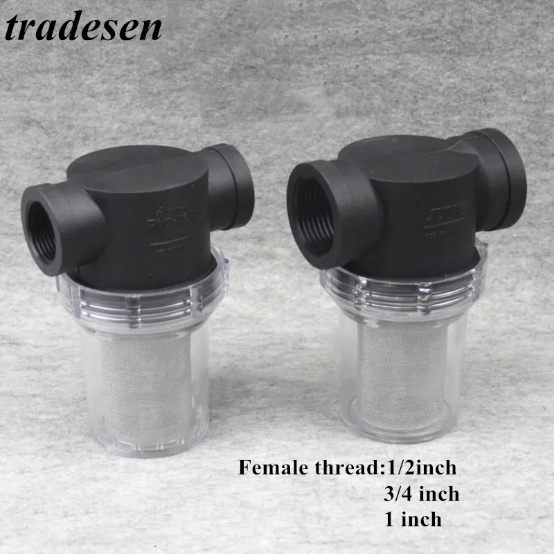 Фильтр для мойки автомобиля сетчатый фильтр 1/2 дюйма встроенный водяного насоса