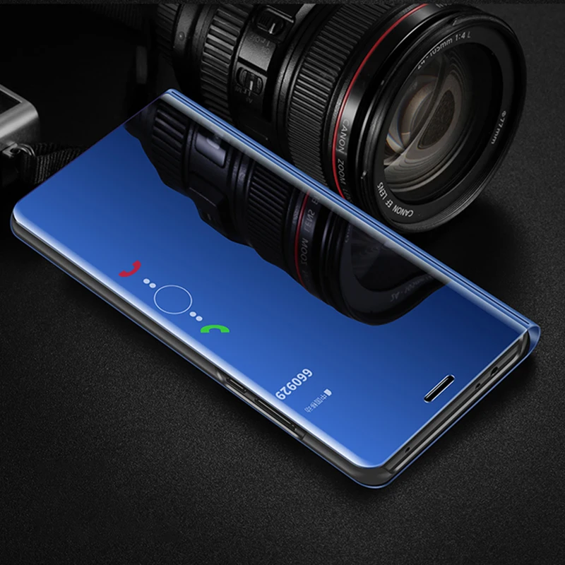 Защитный чехол для honor 10 светильник зеркальный флип-чехол huawei 20 lite