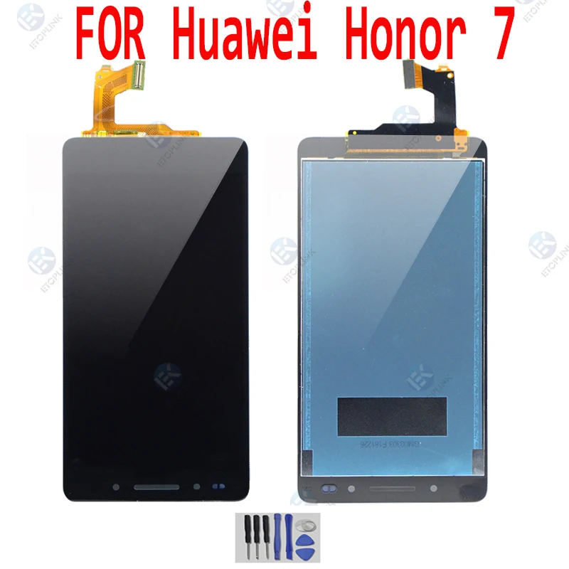 ЖК-дисплей с дигитайзером для Huawei Honor 7 5 2 дюйма сенсорный экран рамкой в сборе