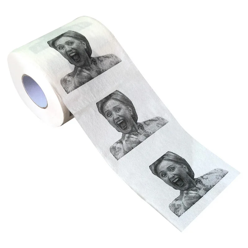 1 шт. Туалетная ткань смешная улыбка смех шутка туалетная бумага рулон деньги