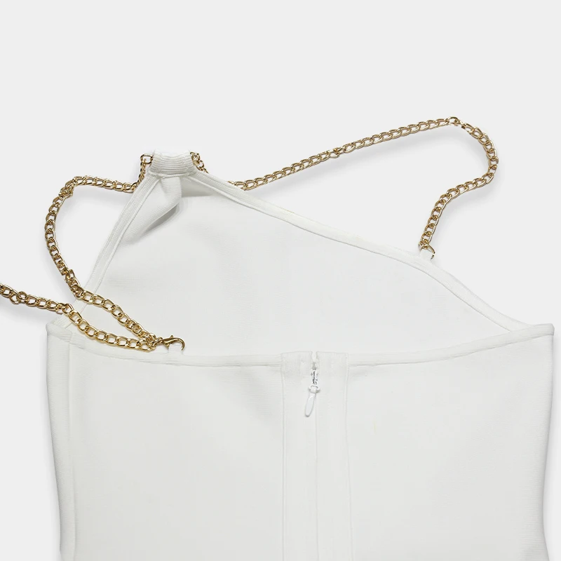 

Deer Lady Bandage Dress White Sexy Bandage Dress 2021 New Arrivals Backless Bodycon Dresses Evening Party Dress Women