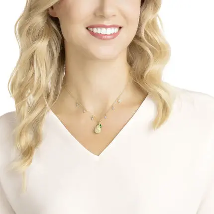 

HERO High Quality Original Copy 1:1SWA Pineapple Necklace Logo Gift Preferred Free Package Manufacturers Wholesale