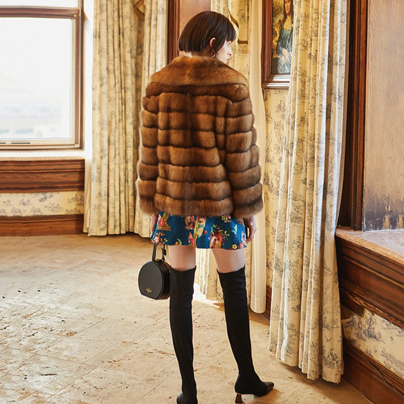 Рисунок 2 - Новая зимняя Женская Шуба Ftangaiur