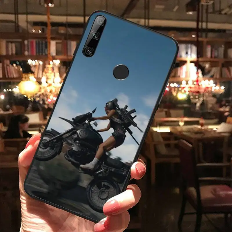 Чехол для телефона HaNismt PUBG мягкий силиконовый чехол из ТПУ Huawei Y5 Y6 Y7 Y9 Prime Pro II 2019 2018