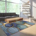 Reese бархатные безворсовые осенне-зимние противоскользящие ковры для гостиной моющиеся Современные Геометрические защитные украшения для пола