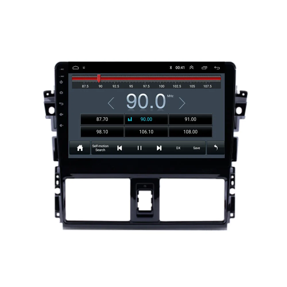 10 1 ”4G LTE Android 8 подходит для TOYOTA VIOS YARIS 2013 2014 2015 2016 Мультимедиа стерео автомобильный