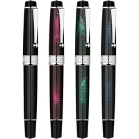 moonman t5 majohn piston fountain pen fireworks metal iridium effm 0 380 50 7mm large capacity writing office gift ink pen