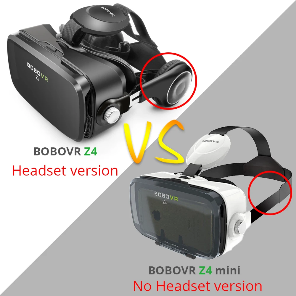 BOBOVR Z4 VR Box 2 0 3d очки виртуальной реальности Google Cardboard Bobo Vr гарнитура для 4 3 6