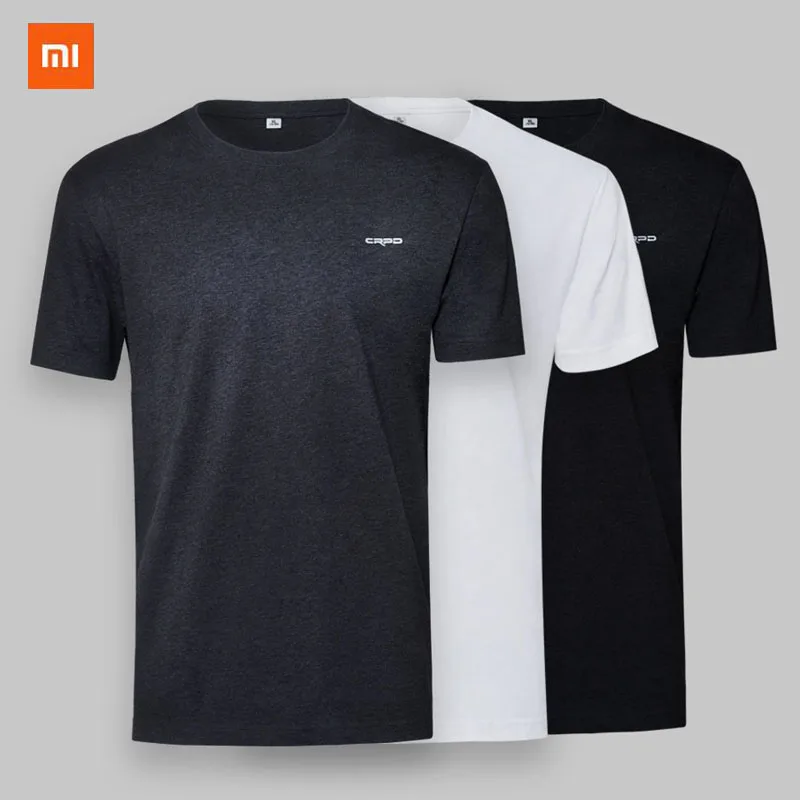 2 шт./компл. Xiaomi Mijia Youpin КПИ серебро Lon антибактериальные Футболка мужская
