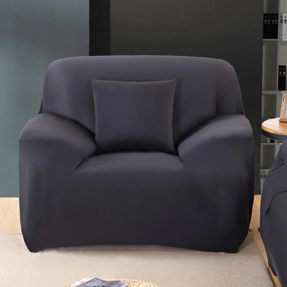 Hot Polyester Sofa Covers For Living Room Spandex Stretch Cover Strapless Slipcover Removable Washable Elastic | Дом и сад