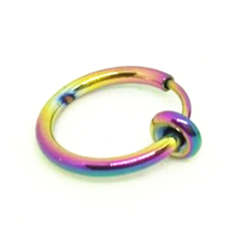 

No-Perforated Nose Ring Clamp Piercing Burun Nose Lips Ear Rings Hoop Retractable Fake Nose Ring Body Jewelry Earrings