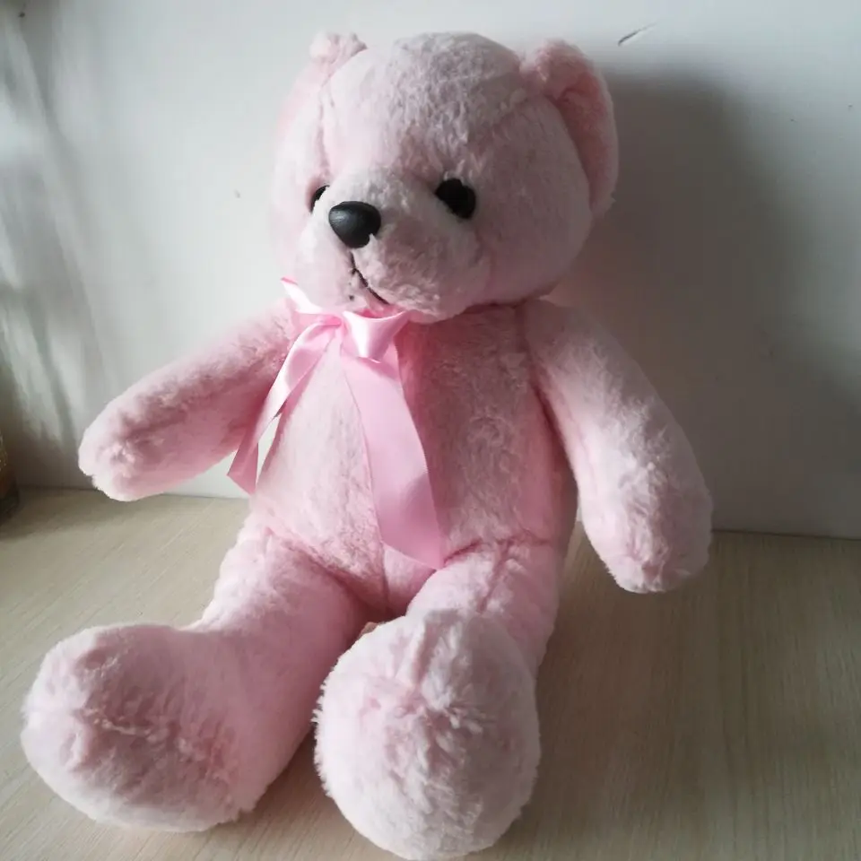 

About 30cm Pink Teddy Bear Plush Toy Cute bear Soft doll Baby Toy birthday gift h2521