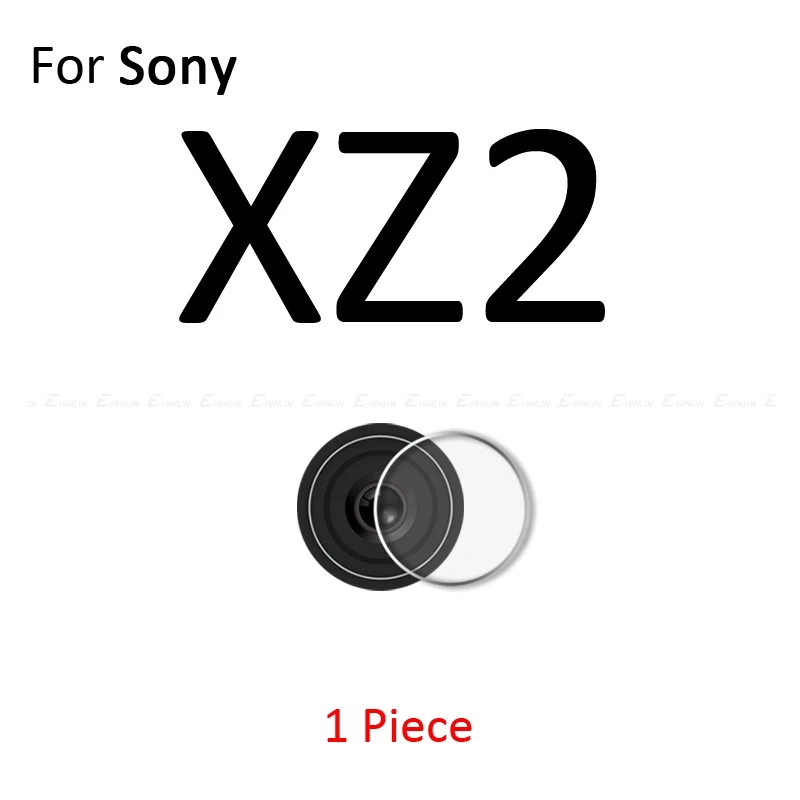 Задняя Защитная пленка для объектива камеры для sony Xperia 1 5 10 L2 L1 XZ3 XZ2 Premium Compact XA2 Plus ультра закаленное стекло - Цвет: For XZ2