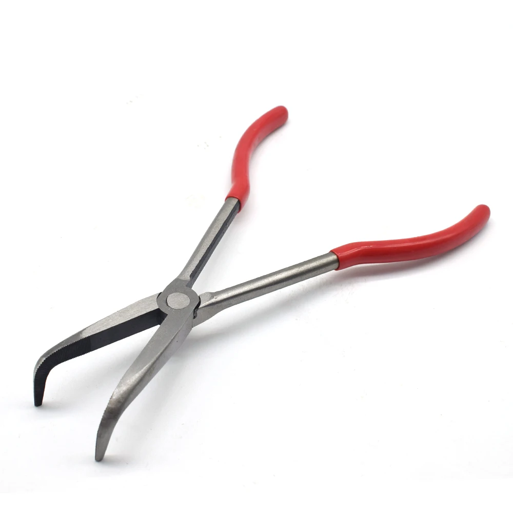 90 Degrees Crucible Tongs Gold Melting Furnace Clam Jewelry Pliers
