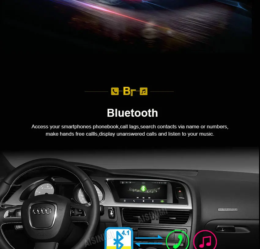 AISINIMI Android 8,0 автомобильный Dvd Navi плеер для автомобиля AUDI Q5 2009- монитор Дисплей gps аудио стерео Авто сенсорный экран все в одном ПК