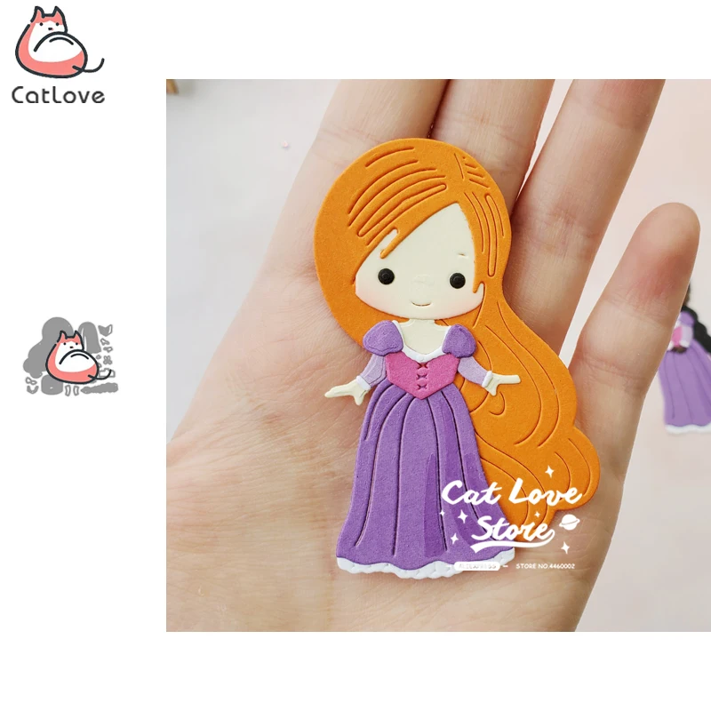 Принцесса партии металла резки штампы Скрапбукинг трафарет высечки карты