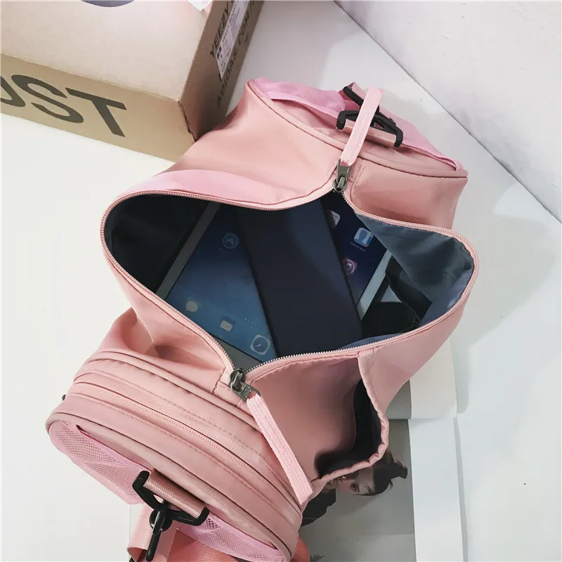 Женская цилиндрическая сумка на одно плечо мужская для плавания йоги легкое