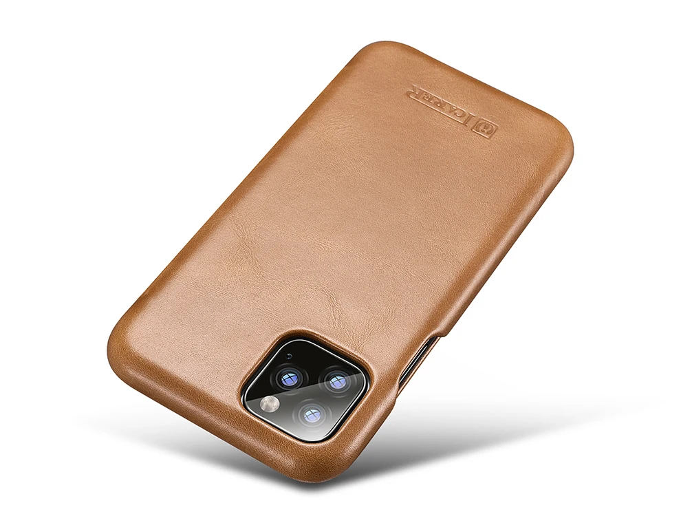 ICARER чехол из натуральной кожи для iPhone 11/Pro/Max роскошный флип-чехол для Apple iPhone 11 Pro Max чехол s