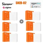 Датчик температуры и влажности SONOFF SNZB-02 ZigBee, умный дом, eWeLink, работа в режиме реального времени с ZBBridge, Alexa, Google Home