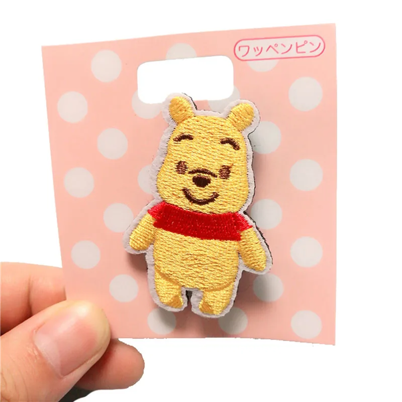 Мини-брошь с вышивкой из ткани изображением персонажей мультфильма Disney Baymax