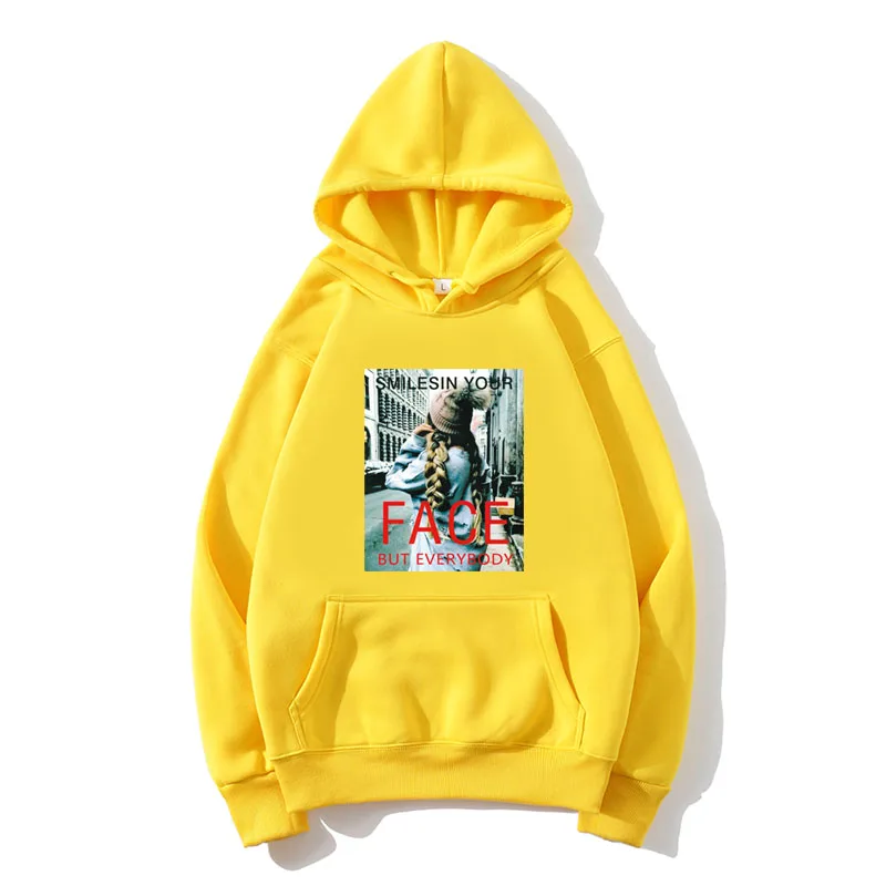 

zip-up Women Korean Style hoodies Vintage Solid Color Long Sleeve Oversized Hooded Sweatshirt Lady Women Casual Large Coats