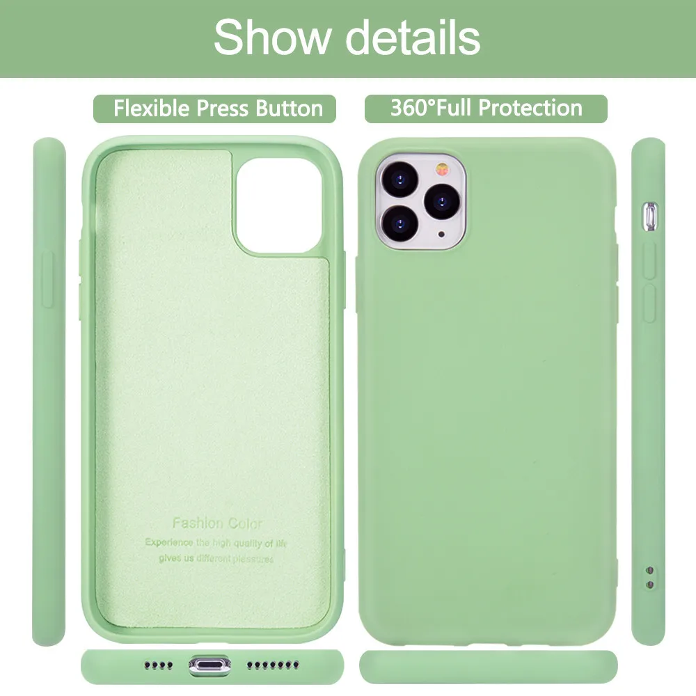 Name DIY Case for Apple iPhone 13 12 11 Pro Max 6S 7 8 Plus SE2020 XS MAX XR Case Custom Your Name Candy Color Cases Cover Funda