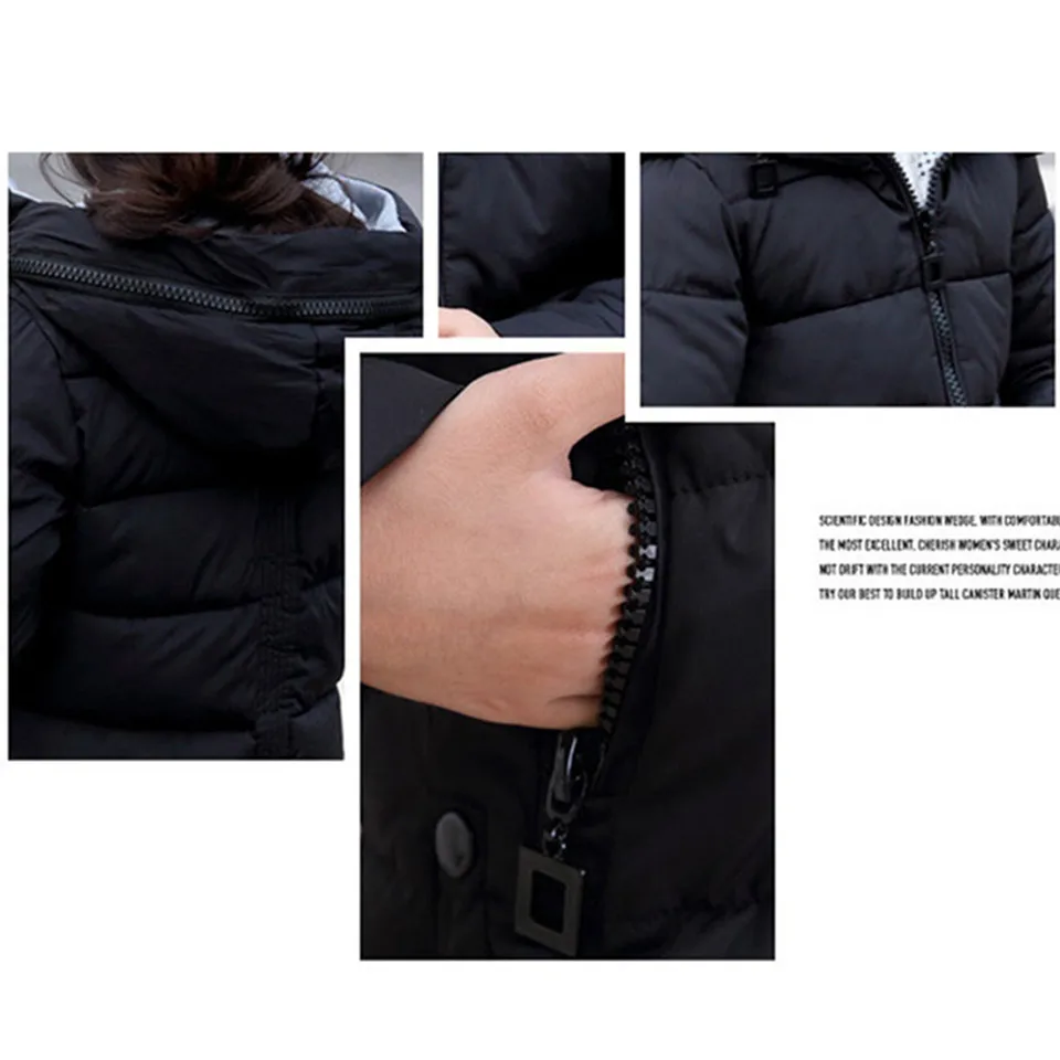 Зимняя куртка для девочек Весенне-осенняя одежда с хлопковой подкладкой детское