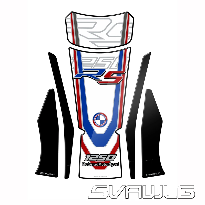 3D-наклейки на крышку топливного бака мотоцикла защитные наклейки для BMW R1250RS R 1250 RS