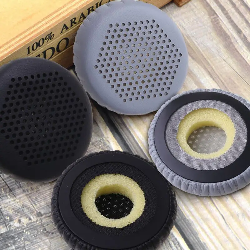 

1Pair Leather Ear Pads Cushion Cover Earpads Replacement for Jabra Evolve 20 20se 30 30II 40 65 65+ 75 75+ uc ms Headset K3NB