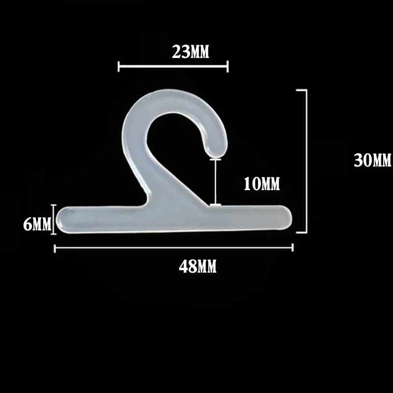 

Пластиковые вешалки для карточек 100 шт.