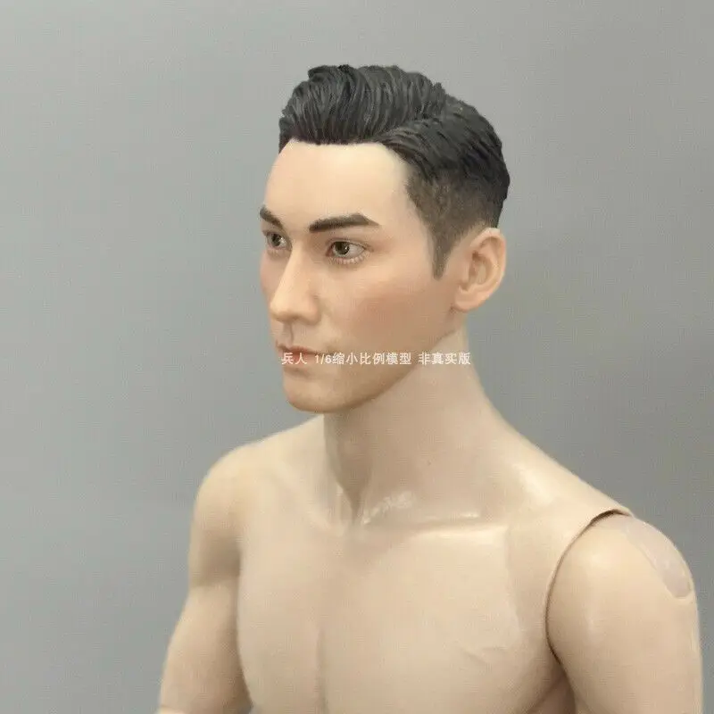 Скульптурная модель H026 1/4 аэропорта специальной полиции азиатской мужской