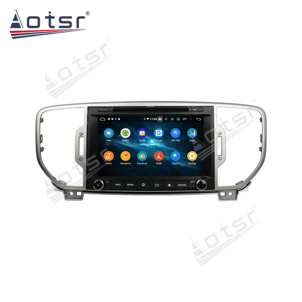 Автомагнитола 2 Din для KIA Sportage 4 мультимедийный проигрыватель на Android 2016 2019 с GPS