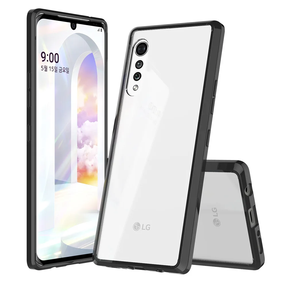 Мягкий силиконовый чехол из ТПУ/поликарбоната для LG Velvet 6 8 &quot Защитные Чехлы