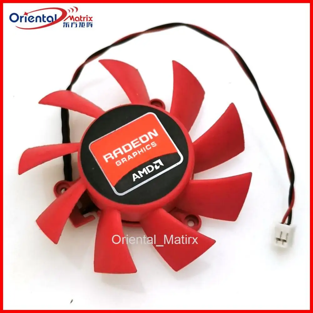 Ventilador Vga para Ati Radeon Hd5770 Hd5850 Hd5830 Ventilador de Pinos para Placa de Vídeo e Vídeo 12v 0.43a 65 mm 39x39x39 mm Ventiladores e resfriadores