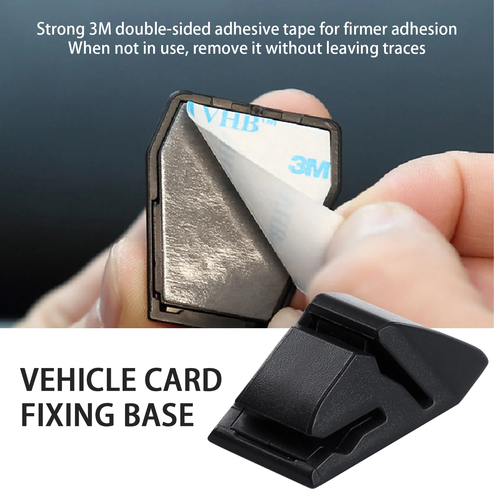 Двойной Автомобильный держатель для карт купюр портативный зажим парковочной