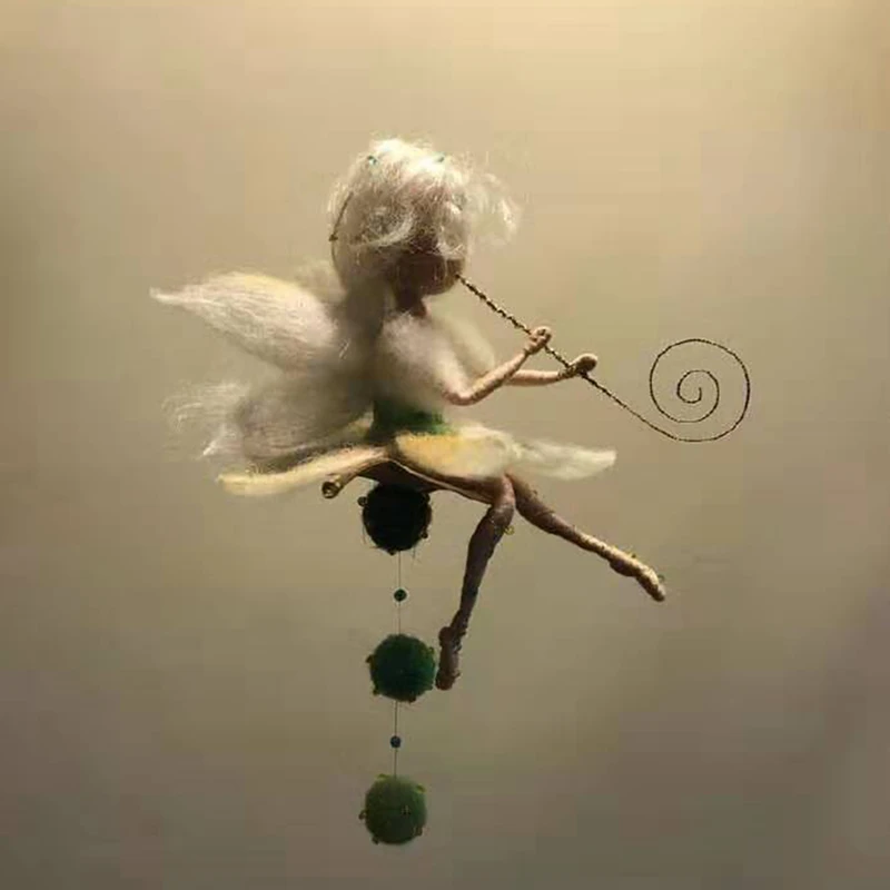 Шерстяной войлок ручная работа сделай сам злодей куклы сказочный набор ручной