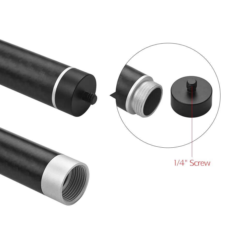 Из углеродного волокна для бар Reach Pole Arm FeiyuTech G6/G5 3-осевой портативный монопод с