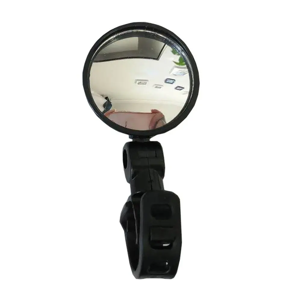 

High Definition Bicycle Rearview Handlebar Mirrors Cycling Rear View MTB Bike Silicone Handle Round Rearview Mirror