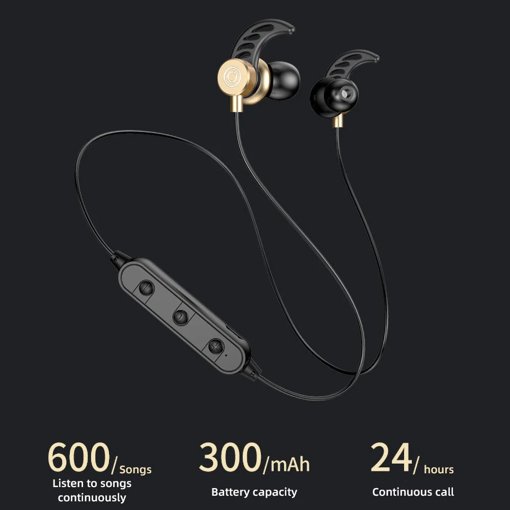 Наушники вкладыши Беспроводные с поддержкой Bluetooth 5 0 и микрофоном|Наушники