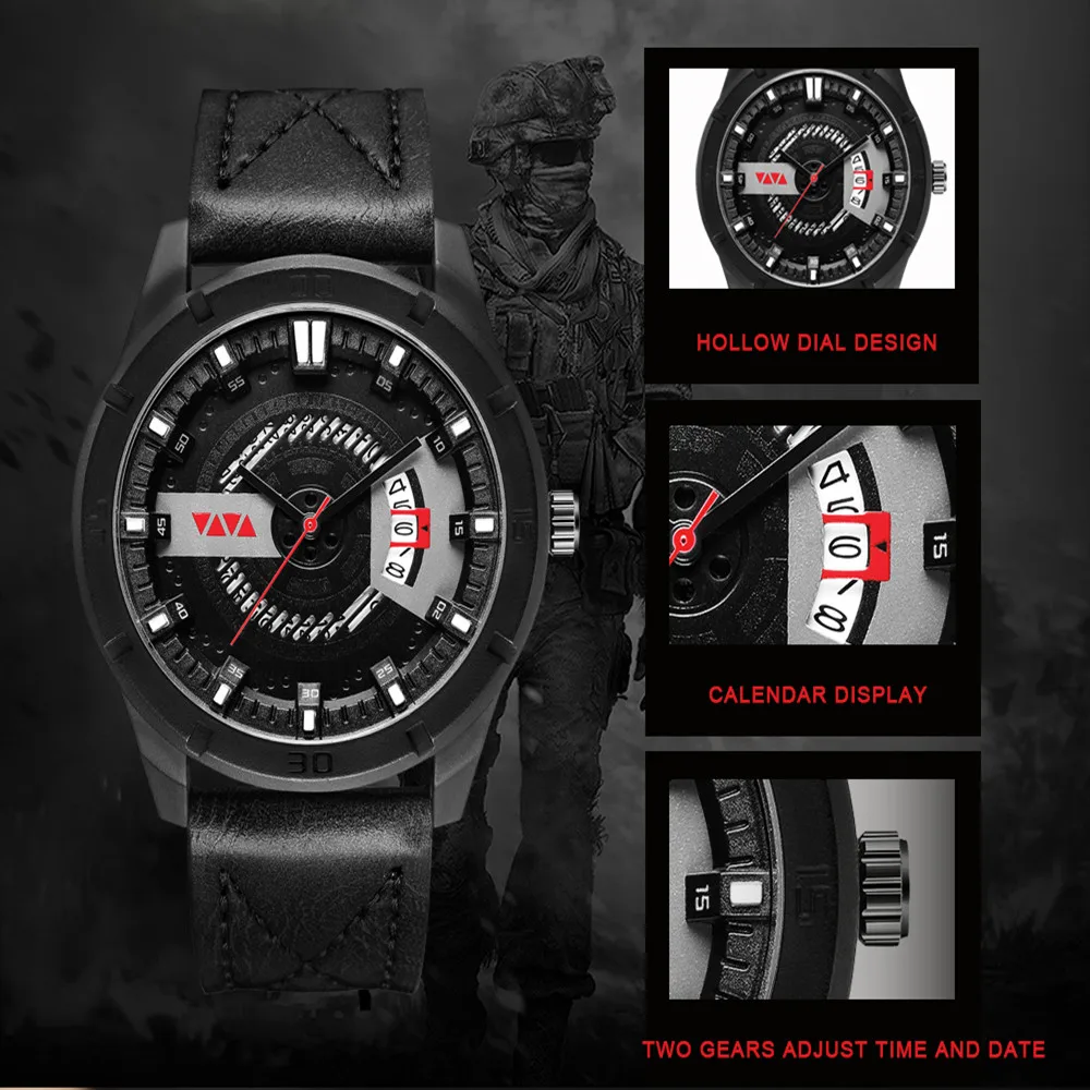 Vava Топ люксовый бренд 2020 Новый Популярный Военный Спортивный Стиль Молодежная