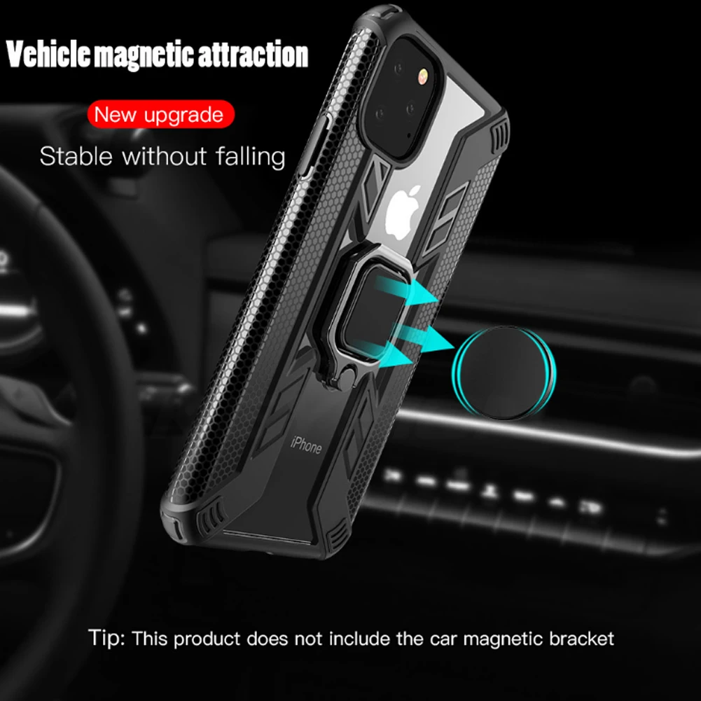 Автомобильный магнитный держатель чехол для iPhone 11 Pro Max X XS XR 8 7 Plus 360 подставка