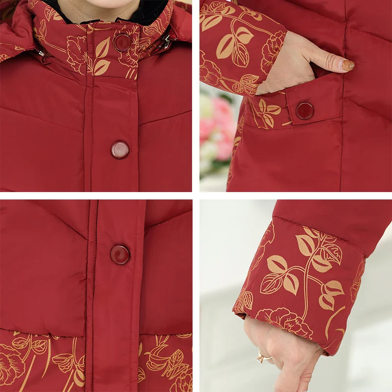 Зимняя пуховая куртка из хлопка пальто женские короткие топы толстые куртки