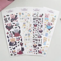 korean ins cartoon angel demon cat cute stickers children diy waterproof paste star photo stationery kawaii decorative sticker