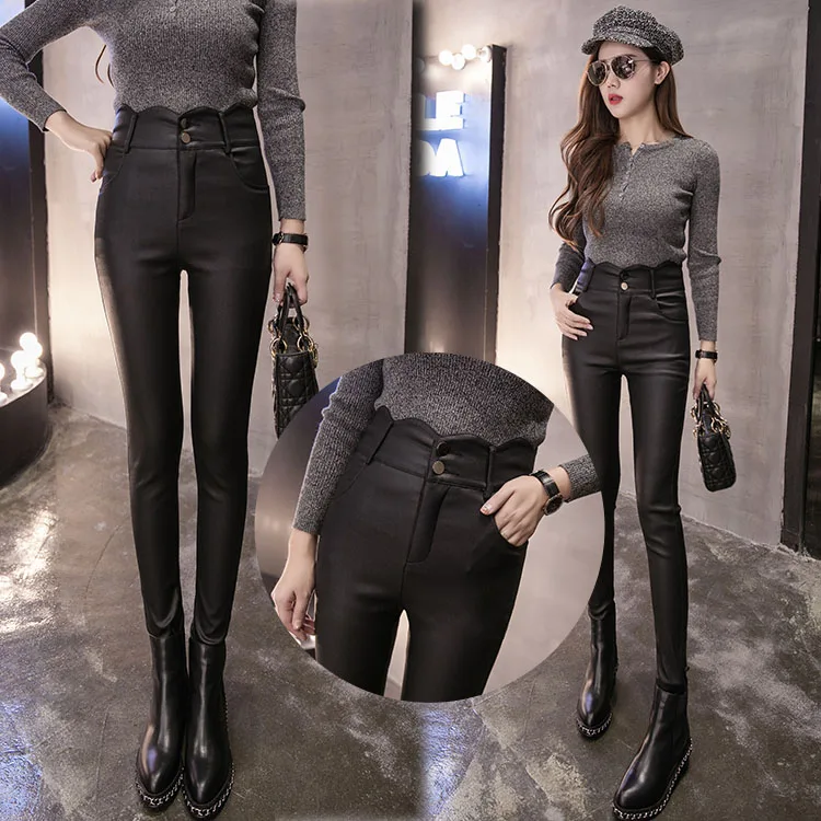 Новинка 2019 осенне-зимние женские модные повседневные рабочие брюки Fv520 из